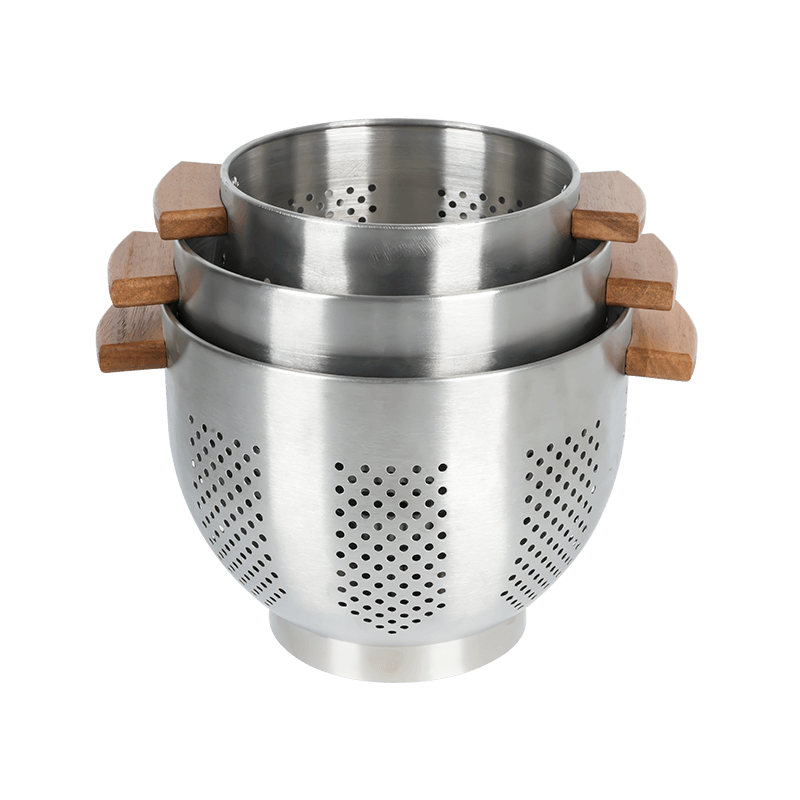 L01 Stainless Steel Colander Cookware