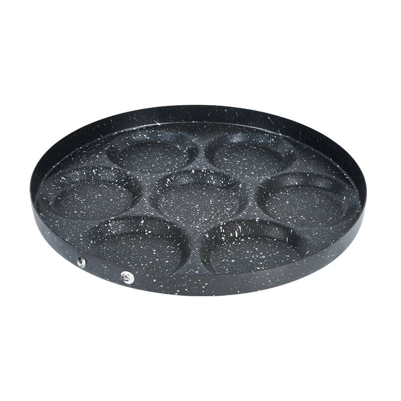 7 Hole Aluminium Egg Frying Pan
