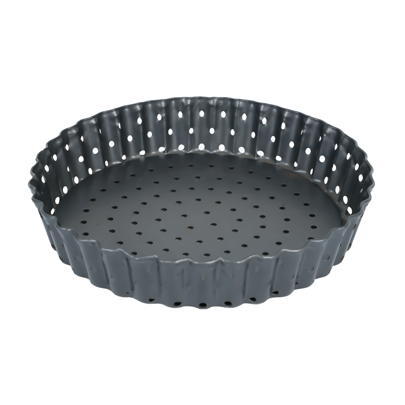 F06 Mini Round Perforated Baking Tray