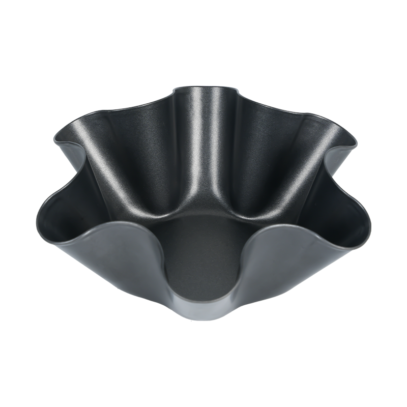 F08 Non-Stick Fluted Tortilla Shell Pan