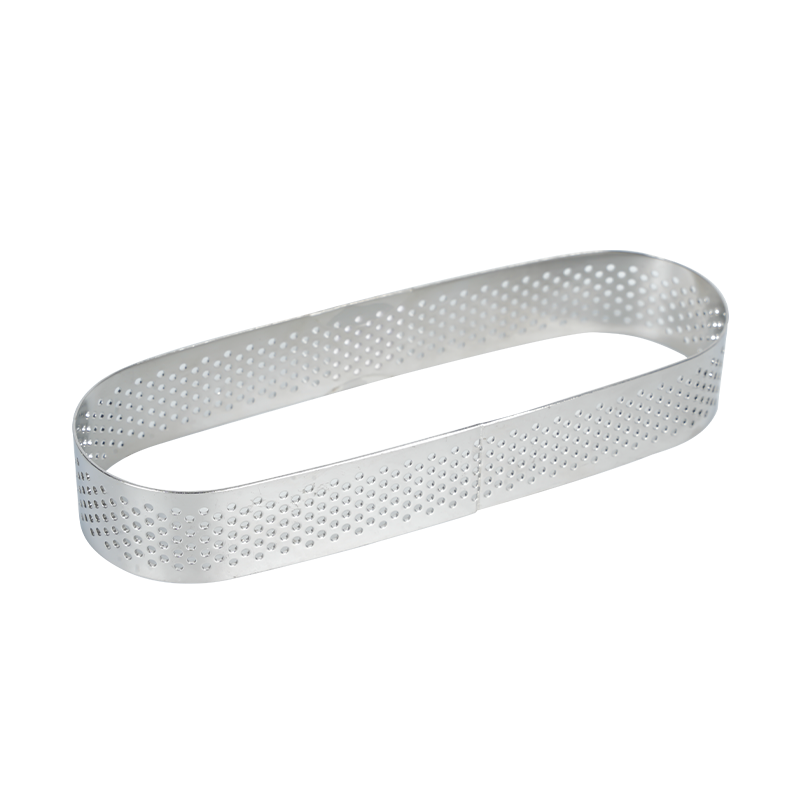 Perforated Oval Tart Ring Mold