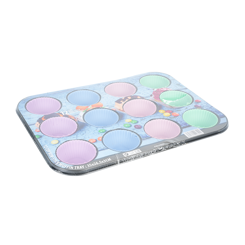 B210 12 Cavity Round Cupcake Pan