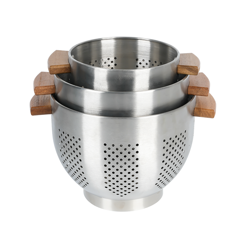 L01 Stainless Steel Colander Cookware