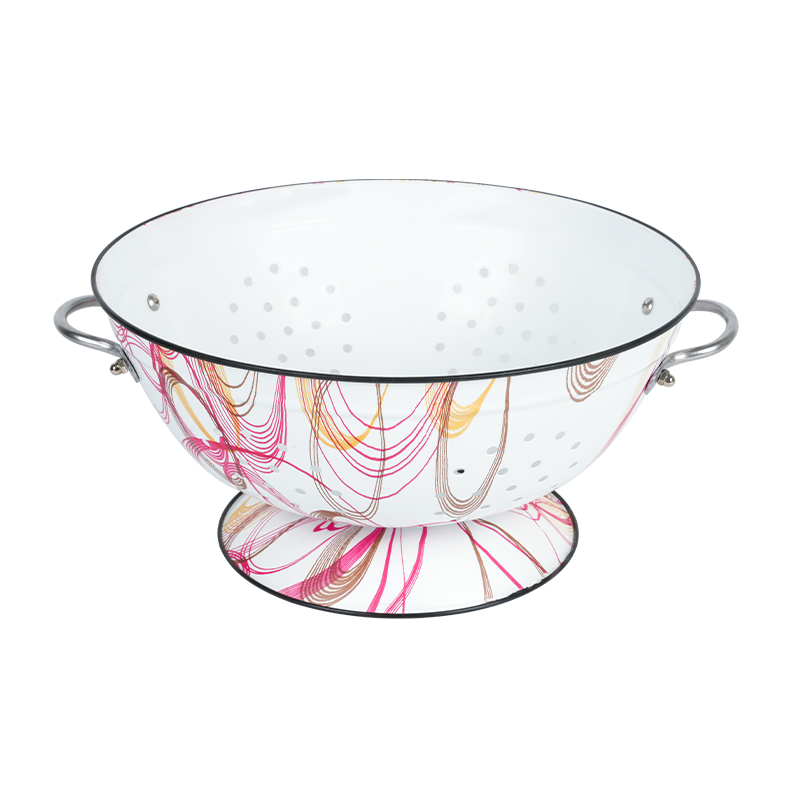 K13 Modern Enamel Colander