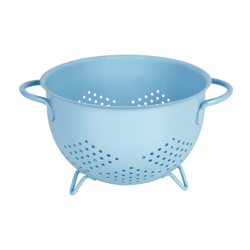 K10 Metal Colander Strainer with Base