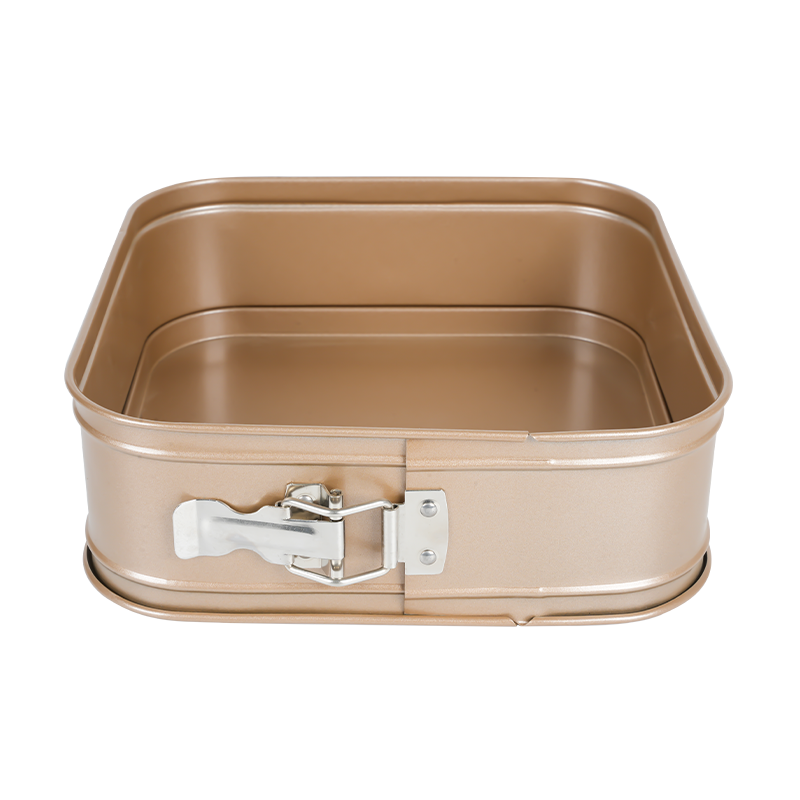 I09 Gold Carbon Steel Square Springfrom Pan
