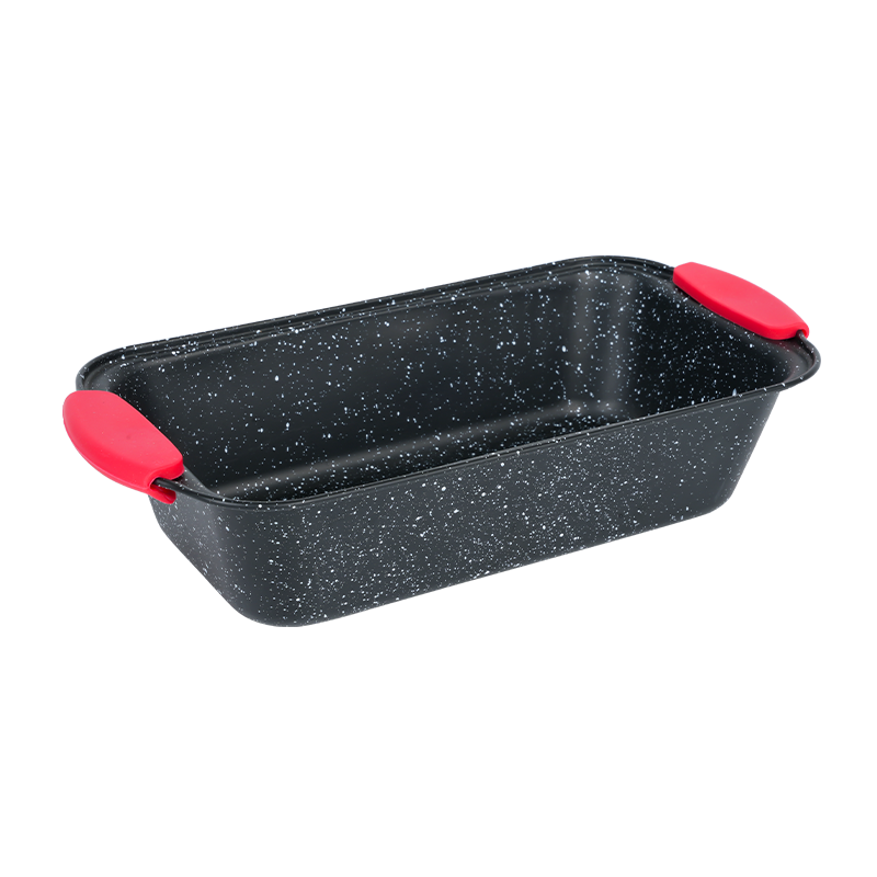 H01M Loaf Baking Pan With Silicone Grip