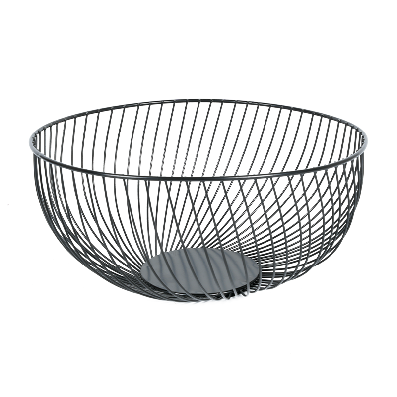 Minimalist Metal Wire Fruit Basket